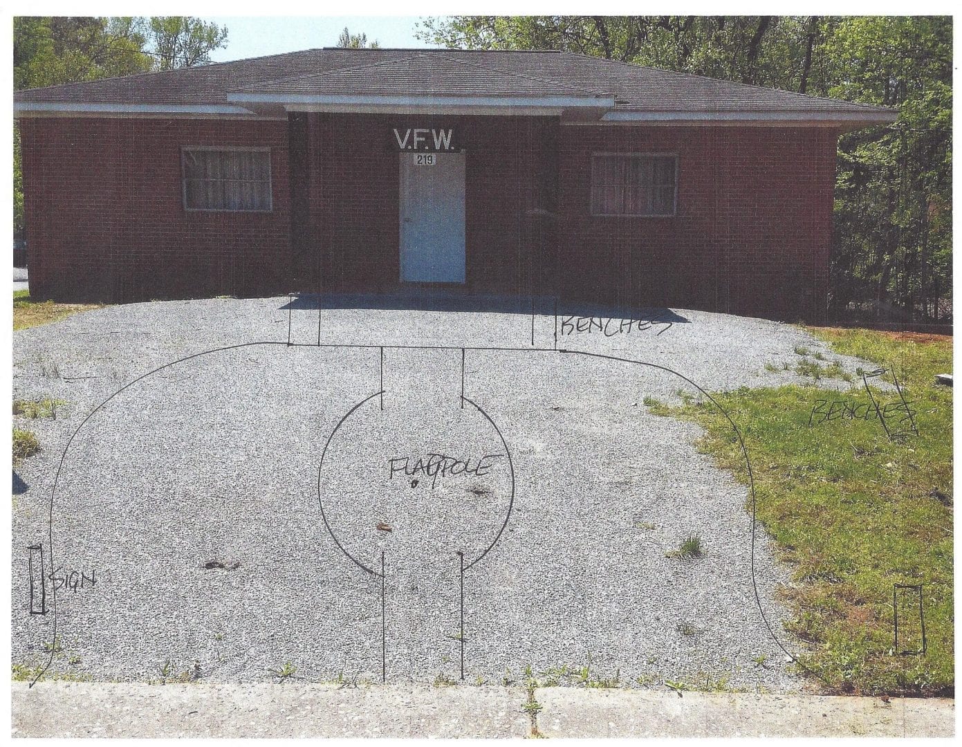 VFW OF PITTSBORO PROJECT!! Arbor Enterprises